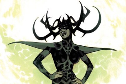 Dans le film « Thor : Ragnarok » Hela ressemble beaucoup à sa version des comics. Sauf que dans les comics, elle n'est pas la fille d'Odin.