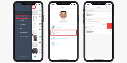 L'applicazione è logica, chiara e facile da usare. Immagine: ajax.systems