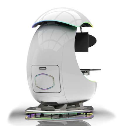 Konsole oder PC finden im Fach mit Schiebetablet Platz.