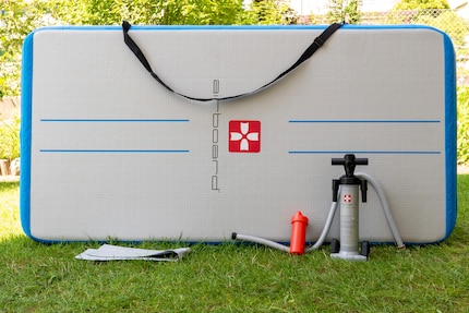 Ho la versione corta dell'Airboard Bounce da 2x1 metri.