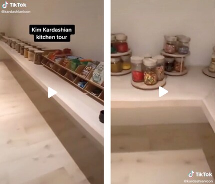 Una vista rara: una dispensa che non sta per esplodere.