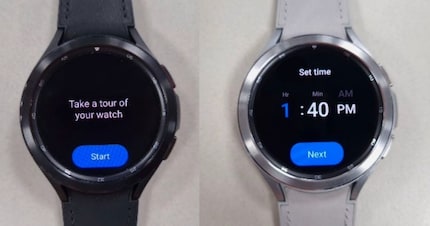 Non si vede molto, ma quello è il nuovo Wear OS?
