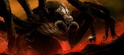 Ungoliant, ancêtre de Shelob (Arachne), cette araignée géante que Frodon et Sam rencontrent dans les livres et les films.