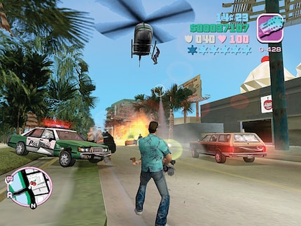 Noch jeder Teil ist ein Garant für explosives Chaos wie hier in «Vice City».