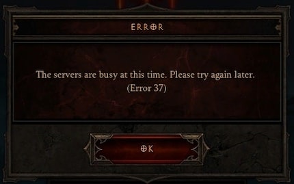 Il lancio è compromesso da problemi con il server e dall’odiato Errore 37.