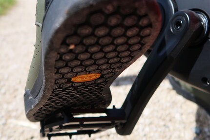 La suola in Vibram ed EVA.