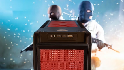 Mi sono procurato un case trash appositamente per il test.