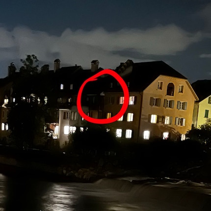 iPhone 13 with the light turned off.