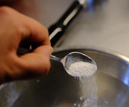 A little powder goes a long way