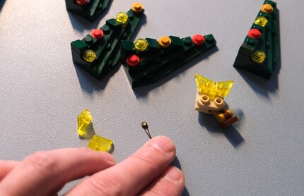 Grosse Finger, kleine Dioden.