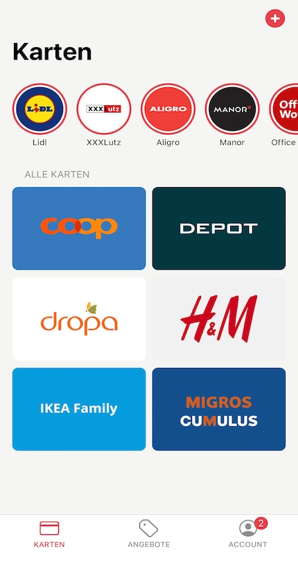 Non ho più carte fedeltà nel mio portafoglio, sono tutte digitalizzate e memorizzate su «Stocard»