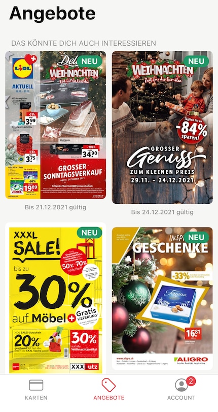 L'app mi avvisa anche delle promozioni.