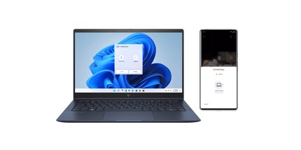 Dateien zwischen Windows-PC und Android-Smartphone teilen.