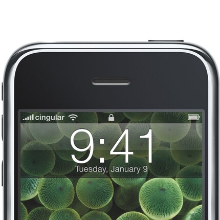 Auf allen iPhones wird immer die Uhrzeit 9:41 gezeigt.