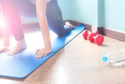 Non saltare l'allenamento durante il ciclo. Ma abbassa l'intensità in modo significativo.