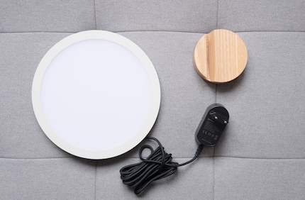 Movable lighting fixture: Epic can also be laid flat.