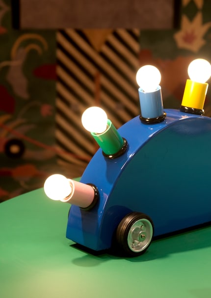 Lampada su due ruote: «Super» della designer Martine Bedin.