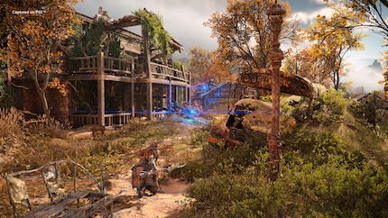Aloy si troverebbe a suo agio tra i netturbini, perché raccoglie davvero tutto quello che trova a terra.
