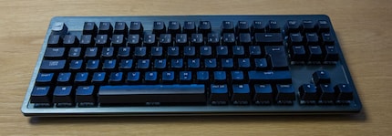 Eine 80-Prozent-Tastatur oder Tenkeyless in meiner Definition – die Everest von Mountain.