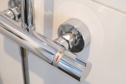 Si votre installation est déjà équipée d'un thermostat, vous pouvez probablement installer un pommeau de douche très économique.