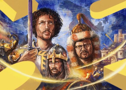 Der Gewinner des Wettbewerbs.