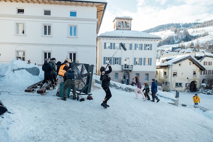 Soleil, vent et neige ; la magie du cinéma.