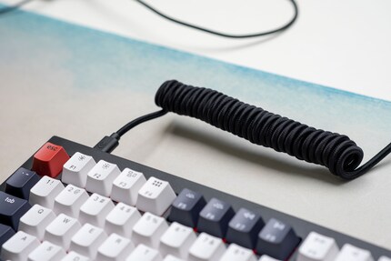 Le câble spiralé est digne d’une de mes premières créations DIY.