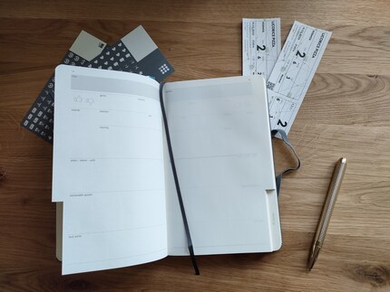 Je peux inscrire 70 films sur des pages doubles.