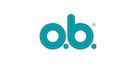 Logo of the o.b. brand