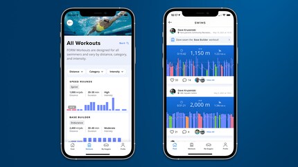 Nach dem Training ist vor der Auswertung: In der App kannst du deine Daten verwalten.