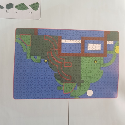 Le istruzioni di costruzione sono abbastanza semplici e simili a Lego da leggere.