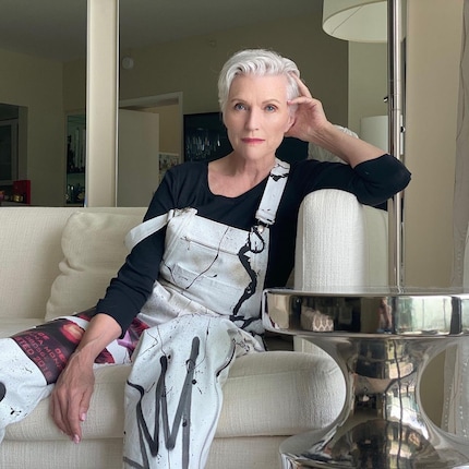 Stichwort «Casual Chic» – Maye weiss, wie’s geht.
