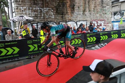 Die Fahrtechnik kann geübt werden.