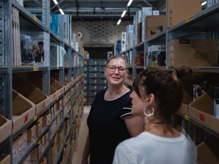 Johanna Haller im Picktower