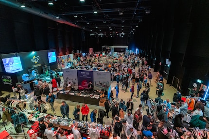 Die Sneakerness in der Halle 622 in Oerlikon.
