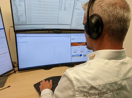 Samuel Berweger schätzt digitale Lösungen.