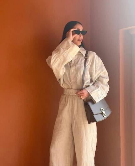 Outfit-Suche leicht gemacht dank Leinen-Two-Piece.