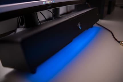 L'illuminazione RGB non può mancare in un prodotto da gaming.