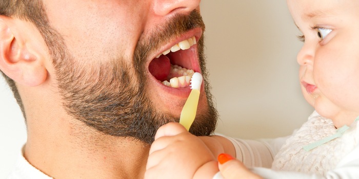 It is worth getting the toddler playfully accustomed to brushing their teeth at an early age. It is worth getting the toddler playfully accustomed to brushing their teeth at an early age.