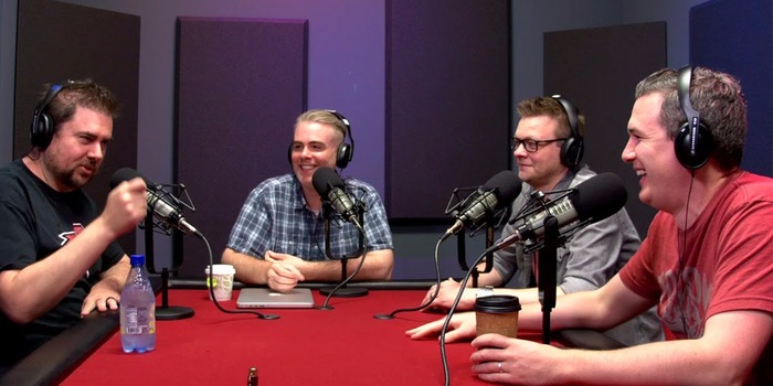 Les gars de Giant Bombcast discutent régulièrement pendant plus de trois heures et trouvent toujours des sujets intéressants. Les gars de Giant Bombcast discutent régulièrement pendant plus de trois heures et trouvent toujours des sujets intéressants.