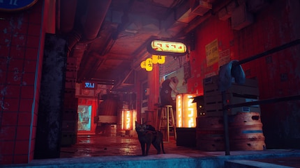 L’illuminazione contribuisce moltissimo a creare l’atmosfera del gioco.