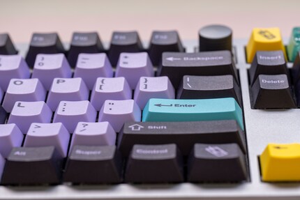 La digitazione al livello del tasto Invio è più difficile che sul resto della tastiera.
