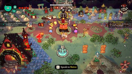 Towards the end of the game, the camp gets pretty crowded.