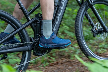 La MT500 Burner Flat di Endura nel suo habitat naturale.
