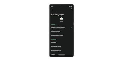 Du kannst bei Android 13 für Apps eine andere Sprache als die Systemsprache auswählen.