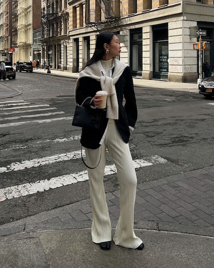 The white hem has already been affected.