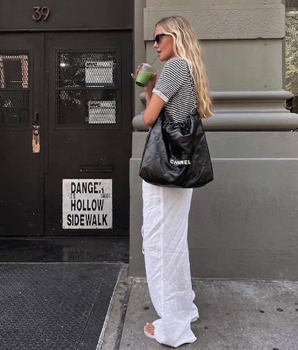 I guess these pants won’t be white for long.