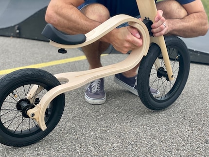 La versione bouncy è stata assemblata rapidamente, ma alla tester non piace saltare.