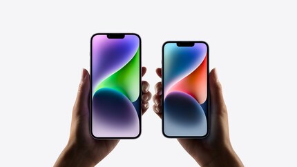 Das reguläre iPhone 14 kommt neu auch als Variante mit 6,7-Zoll-Display. Das Mini wurde dafür gestrichen.