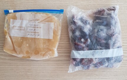 On peut certes encore manger les quetsches et la compote de pommes, mais ce n'est pas sûr qu'elles aient encore beaucoup de goût...